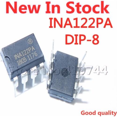 2PCS/LOT INA122PA INA122P INA122 DIP-8 In Stock