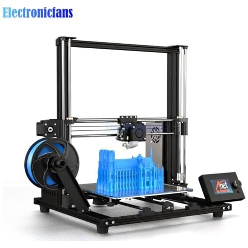 All Metal Anet A8 Plus 3D Printer Kit LCD Control Panel Large Print Size 300*300*350mm High Precision Desktop 3d Printer DIY