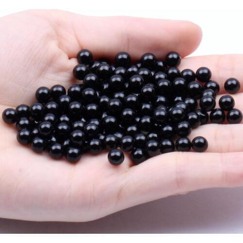 7mm 100pcs Small Pack Multiple Colors No Hole Round Pearls Imitation Pearls Dresses DIY Jewelry Nail Art Decorations