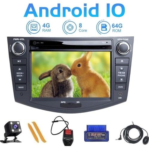 Zltoopai Android 10 For TOYOTA RAV4 2006 2007 2008 2009 2010 2011 2012 Auto Radio GPS Navigation Car Multimedia Player DVD CD