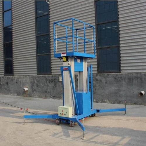 Auto Scissor Lift Platform Car Double Hydraulic Electric Wheel Alignment Scissor Lift Dumper Self Propelled Tracked Scissor Lift