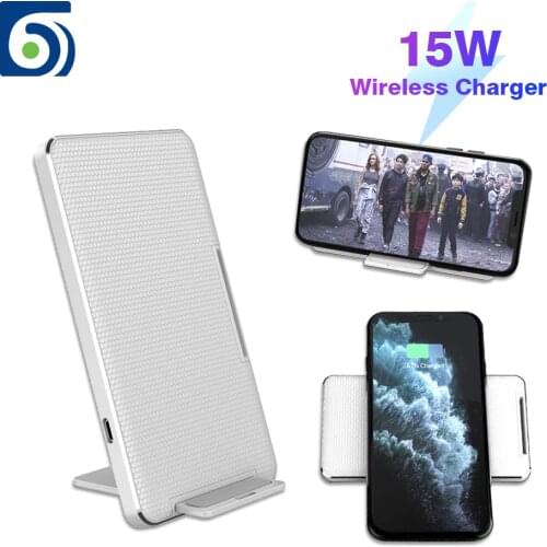 Byscoon 15W Qi Wireless Charger Phone Holder For Samsung S10 S9 S8 plus Fast Wireless Charging For Xiaomi 9 Pro Mix 3