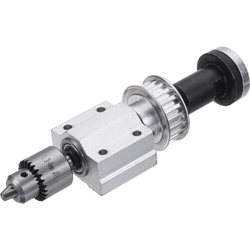 No Power Diy Woodworking Cutting Grinding Spindle Trimming Belt Jto Drill Chuck Set Small Lathe Accessories For Table Saw