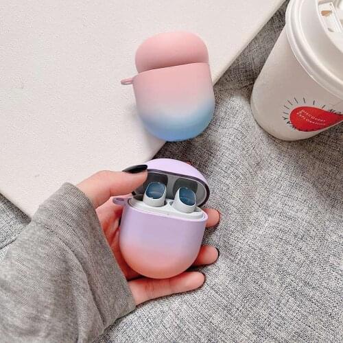 For Redmi Airdots 3 Pro Case Charging Box Protect Accessories Airdots3pro case Gradient Matte Plastic Earphone Cover