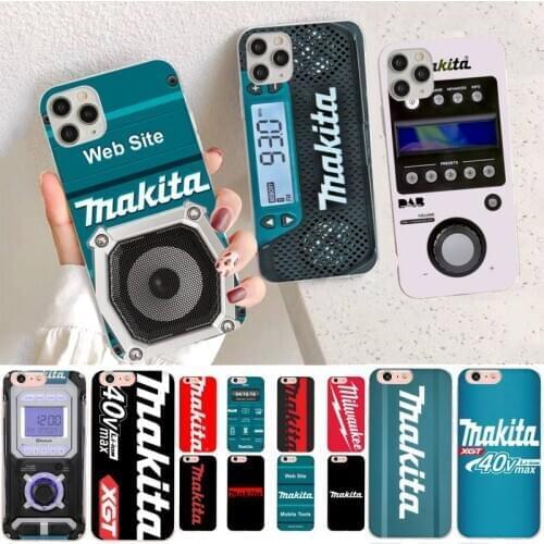 YNDFCNB Cool Toolbox Makita Phone Case for iPhone 11 12 pro XS MAX 8 7 6 6S Plus X 5S SE 2020 XR case