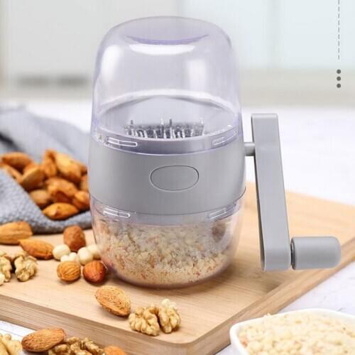 Manual Nut Grinder Multifunctional Dried Fruit Crusher Peanut Masher Nut Chopper Peanut Grinding Device Kitchen Tools