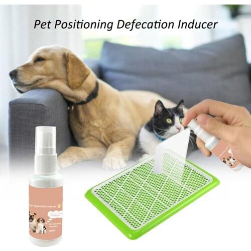 30mL Pet Defecation Inducer Spray Cat Dog To Restroom Training Agent Home Multi-purpose Dog Pet Toilet Defecation Inducer