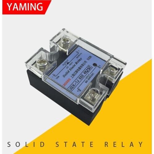 JGX-1J 032 4825Z Single-phase Solid State Relay With Protective Cover AC Control AC 25A