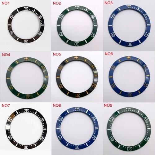 40mm Watch Ring Ceramic Bezel Insert for Sub Watch Case Accessories Inner diameter 32mm
