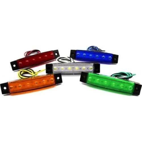 6 trucks lamp light truck and car lights led light truck side lamp 12 v