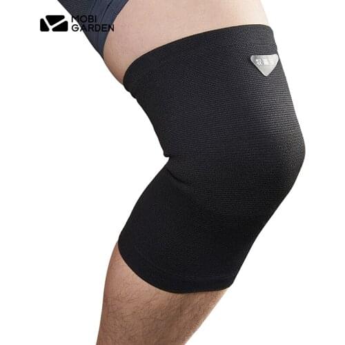 MOBI GARDEN Long Knee Pads Outdoor Sports Professional Knee Protection Hiking Running Cycling Breathable Elasticity Leg Protect