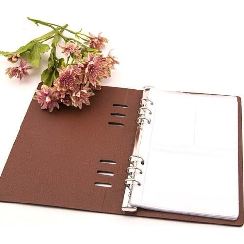Binder Storage Collect Book Holder Photo Organizer Journal Diary Agenda Planner Bullet Cover DIY Scrapbooking School Stationery