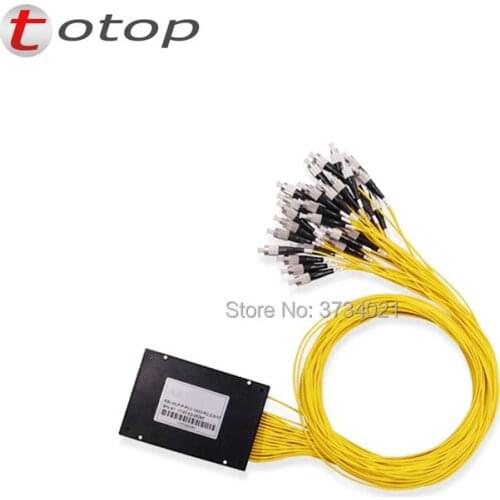 PLC Splitter FC UPC 1X 32 Single mode FC splitter fiber optic 1x32 FC upc plc splitter/ 1x32 Singlemode plc splitter
