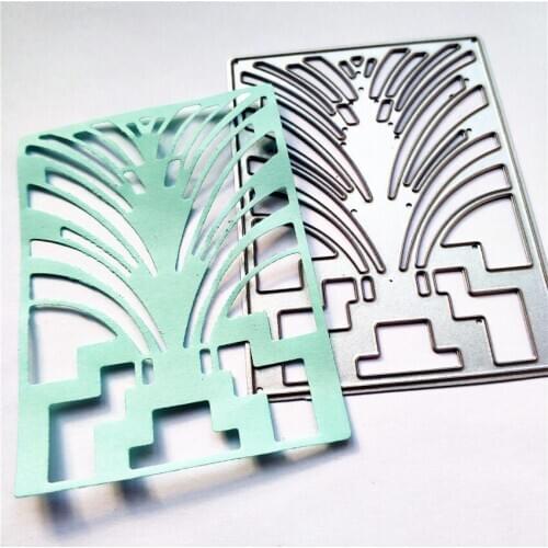 Cutting dies Poker fountain metal printing craft paper relief DIY embossed Easter New Year Valentines Day