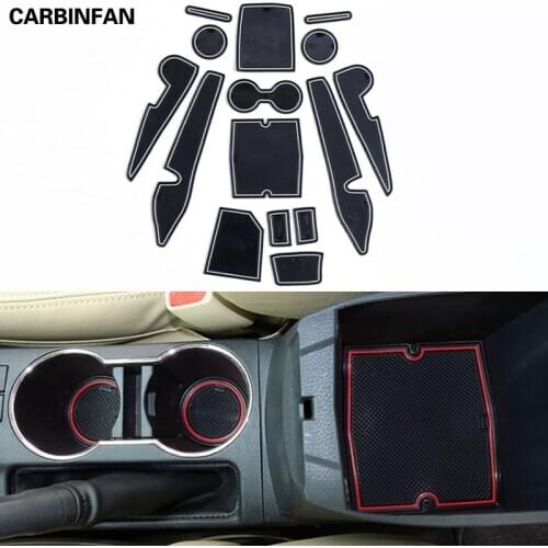 Car interior anti-slip mat 15Pcs/Set For toyota corolla 2013 2014 2015 2016 2017 2018 E170