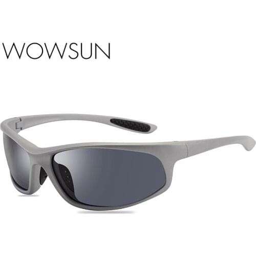 WOWSUN Sunglasses Men Polarized Women UV400 Sun Glasses Sports Goggles Brand Design Driving Eyewear Vintage Retro Eyeglasses