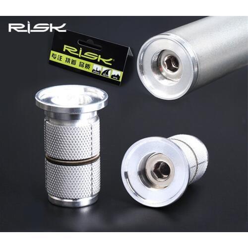 Risk MTB Road Bike Headset Expander bicycle headsets Stem 1-1/8" 28.6mm Steerer for carbon fork Hanging Heart Screw Bike Parts