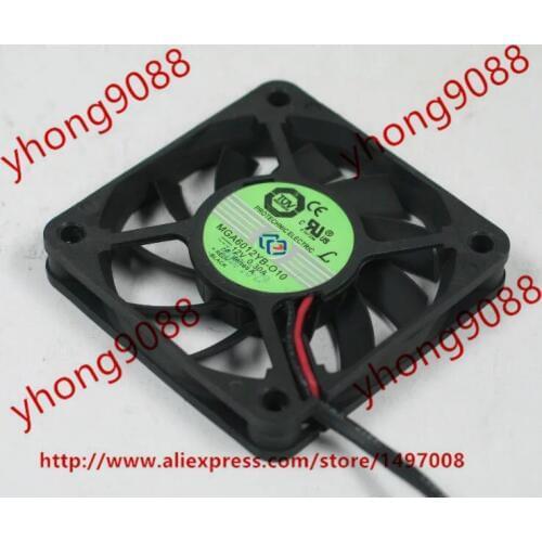 MAGIC MGA6012YB-O10 DC 12V 0.30A 60x60x10mm Server Cooling Cooling Fan