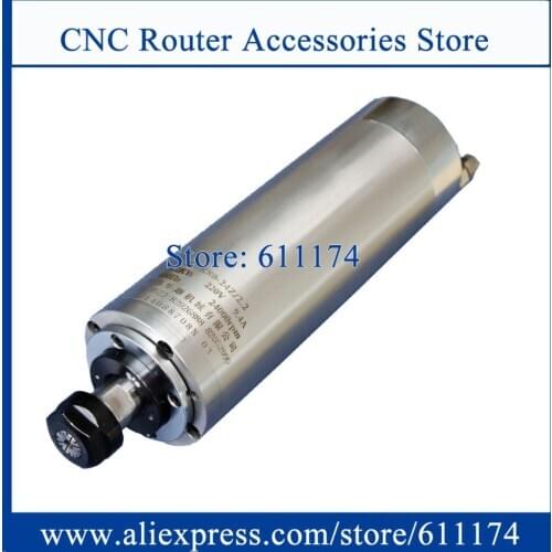 Top quality Metal Spindle motor HDK80-24Z/2.2 2.2Kw AC380V D80 ER20 water cooled spindle motor for Milling and engraving