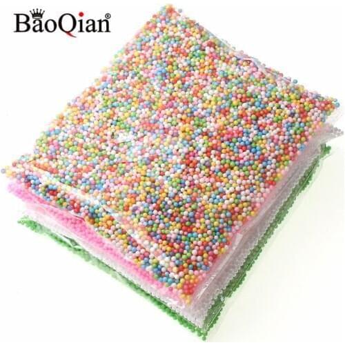 1000-8000pcs/pack Christmas Decoration 2-9mm Foam Balls Filler Decorative Craft Bubble Ball Gift DIY Home Party Supplie