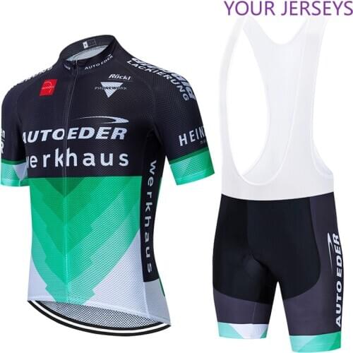 2020 TEAM AUTOEDER WERKHAUS Cycling jersey 20D bike pants suit mens summer quick dry pro BICYCLING shirts Maillot Culotte wear