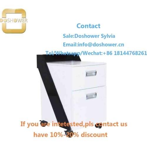 Wood salon trolley with rolling salon trolley for salon trolley acrylic