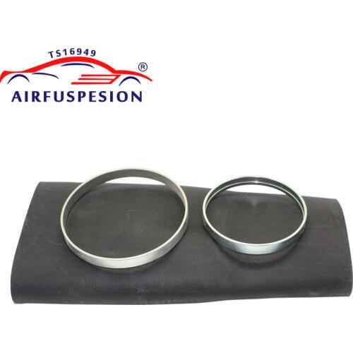 For Mercedes W164 ML GL Rear Rubber Sleeve rings Pillows Air Bellows Air Suspension Repair Kit Bladder 1643200725 1643200925