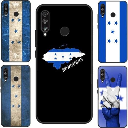 Honduras Flag For Huawei P20 Lite P30 P40 Pro P Smart 2019 2021 Nova 5T Case For Honor 10i 20 8A 8X 9X