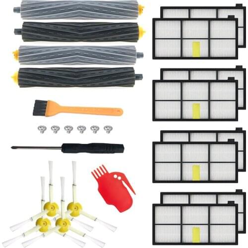 HEPA Filters Brush for iRobot Roomba 805 860 861 865 866 870 871 880 885 960 966 980 Series Kit Parts Accessories