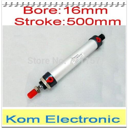 MAL16*500 Aluminium Alloy Mini Cylinder MAL 16 X 500 Bore 16mm Stroke 500mm Pneumatic Air Cylinder 16-500 MM