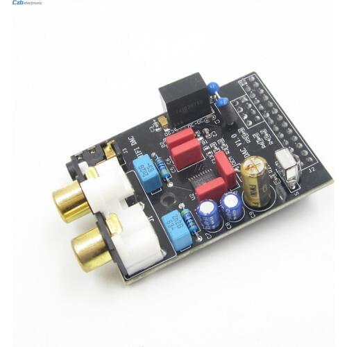 PIFI Digi DAC+HIFI DAC Audio Sound Card Module I2S interface for Raspberry pi 3 2 Model B B+Digital Pinboard V2.0 Board SC08