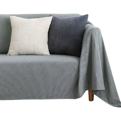 Thick Anti-wear Sofa Cover For Dogs Cat Kid Anti-Slip Couch Recliner Furniture Protector Bedspread Cover Full Blanket Towel Sofa