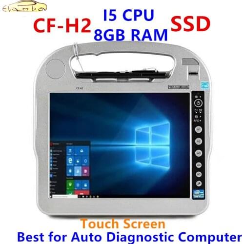 Professional diagnostic For P.anasonic CF-H2 CF H2 toughbook i5 CPU SSD can work auto repair software alldata mb star c4 c5 c6