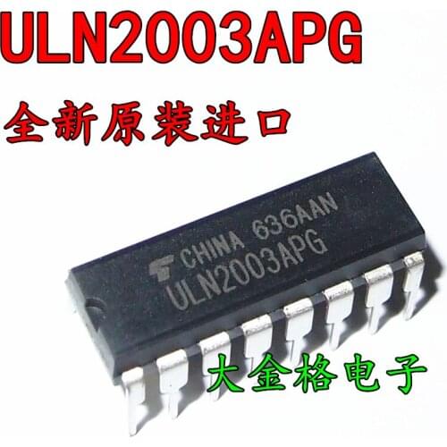 In Stock 100% New&original 5pcs/lot ULN2003 APG DIP-16 ULN2003APG