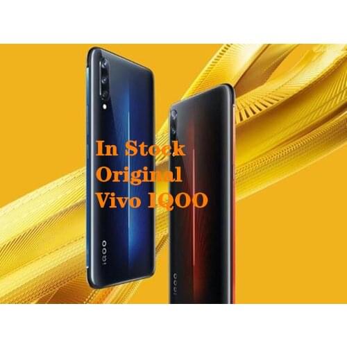 New Original VIVO iQOO Mobile Phone 6.41" FHD Snapdragon 855 Octa Core 8GB RAM 128GB ROM 44W Fast Charge Android 9.0 Phone