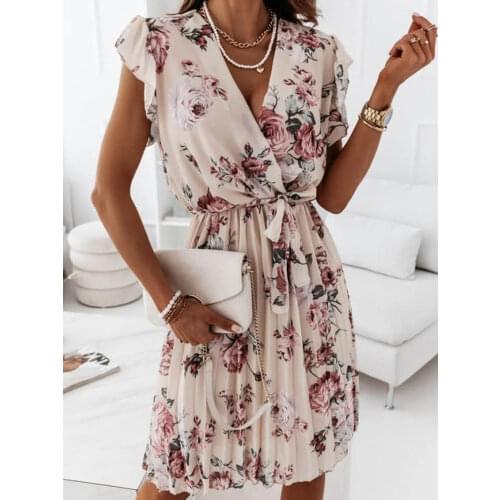 Летние платья миди WENKOUBAN China At AliExpress