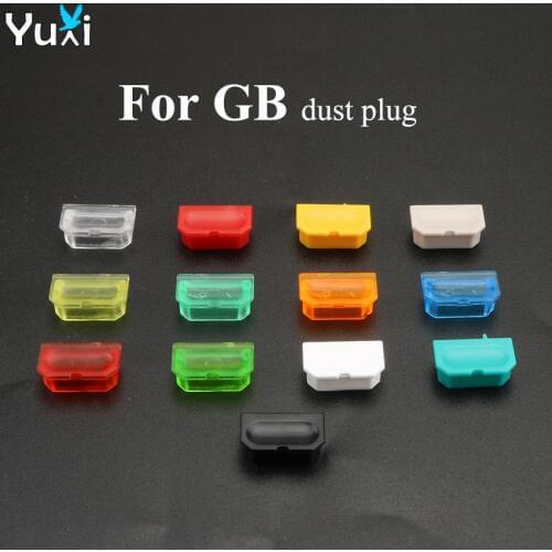 YuXi 1pc Dust Cover For GameBoy GB game Console Shell Dust Plug Plastic Button For DMG 001
