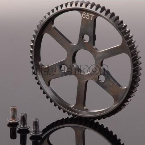 #3960 Hard Steel 65T 0.8M Spur Main Gear 65-tooth For Rc Car Parts Traxxas 1/10 Summit 56076-4 E-Maxx E-REVO 5603 5605 5608 5607
