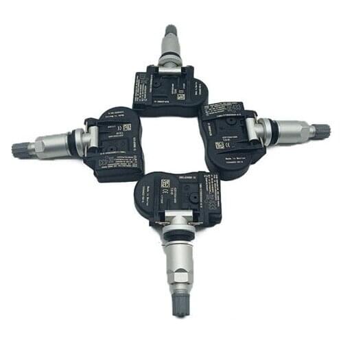4pcs TPMS Tire Pressure Sensor S180052068 103460200A S180052068C 1034602-00-A 433MHz For Tesla Model S Model X Model 3 2016-2018
