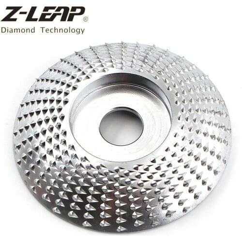 Z-LEAP 85/16MM Bore Woodworking Grinding Wheel Rotary Disc Sanding Wood Carving Tool Abrasive Disc Tools