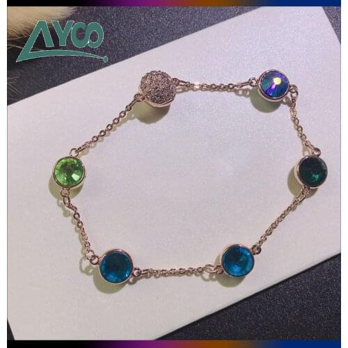 HZUXIHA Blue Bracelets