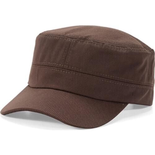 High Quality Adjustable Plain Caps For Women Men Vintage Army Military Cadet Style Hat Breathable Sun Protective Casual Cap