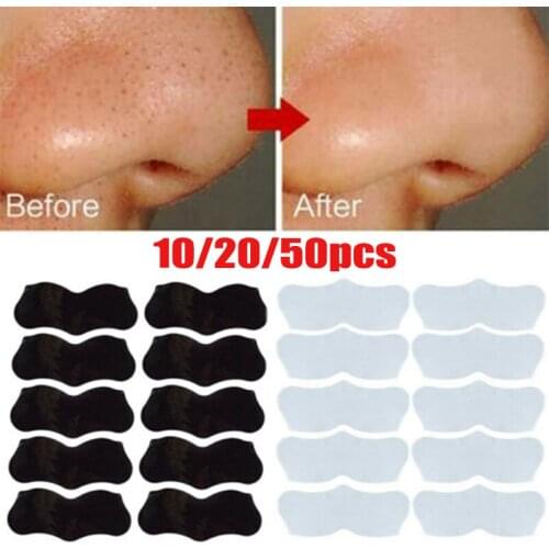50PC Tear Type Mask Nose Paste Blackhead Acne Removal Pore Black Head Cleaner Strong Sticker Comedone Extractor Skin Care Tools
