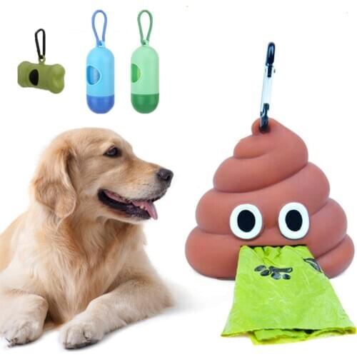 Pet Waste Bag For Dog Poop Bags Dispenser Holder Portable Garbage Bags Cat Pooper Scooper Pooper Bag Outdoor Waste Poop Bag
