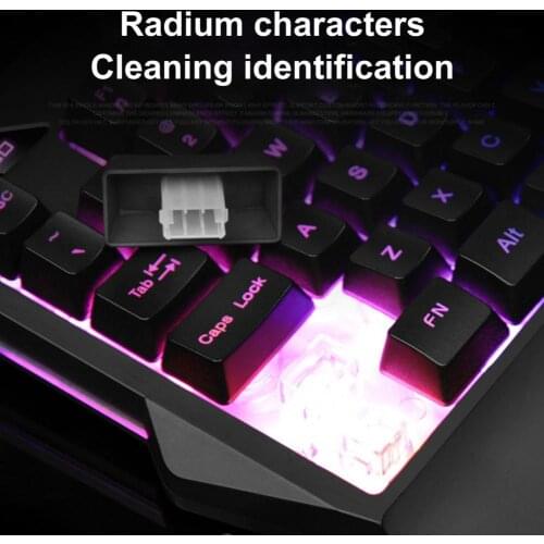 Mouse Keyboard Combo Ergonomic Support Macro Recording RGB High-performance Mini Keyboard for Computer