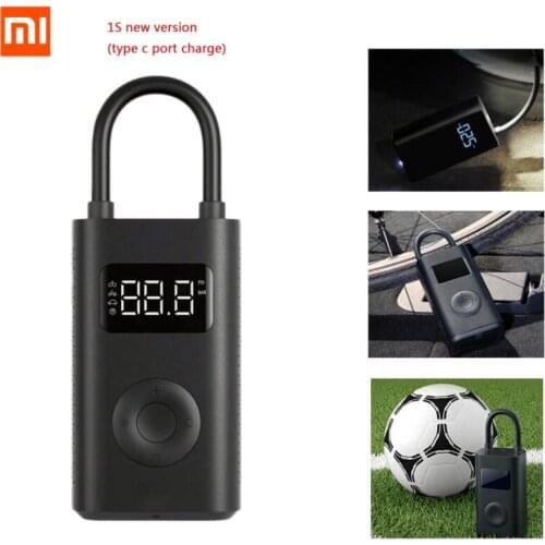 Xiaomi Electric Inflator Pump Bike Tire Pressure Detection Digital Electric air Pump Smart Portable For Motorcycle Car Football
