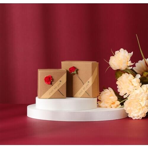 JewelOra Personalized Jewelry Box Delicate Sunflower Rose Flower Gift Boxes for jewellery Christmas Anniversary Gifts for Family