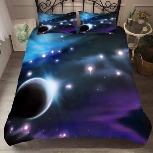 Full Set of Queens King-size Sheet Cover 3D Printed Bedding Cover 2/3 Pillowcase King Comforter Set Luxury