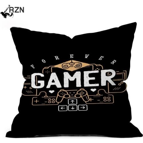 Customized Printing Luxury Playstation Funny Vintage Style Square Pillowcase cushion cover 45x45cm Throw Pillow Cover Hot Sale