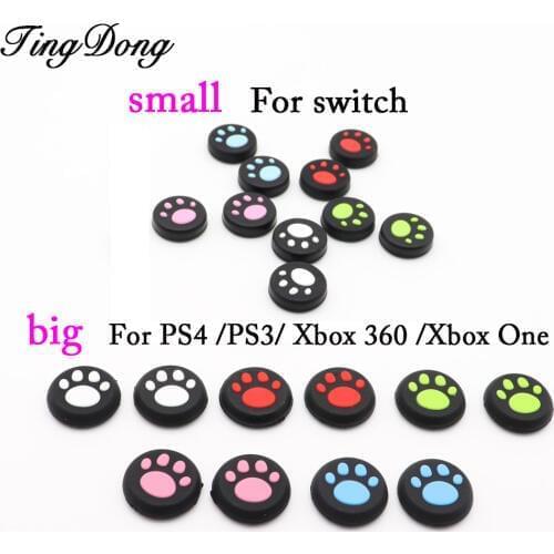 ThumbStick Silicone Button Grip Cap Case For Nintend Switch SONY PS4 Controller XBOXONE Wii Gamepad Joystick Console Accessories